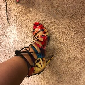 Colorful heels